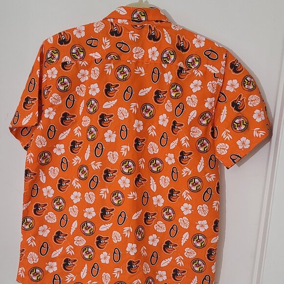 Baltimore Orioles 2018 Hawaiian Shirt Medium M SGA Stadium Giveaway - Picture 3 of 5